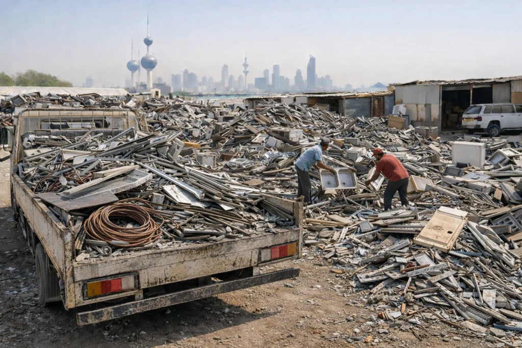 سكراب الحديد و الألمنيوم و الاستيل و معادن