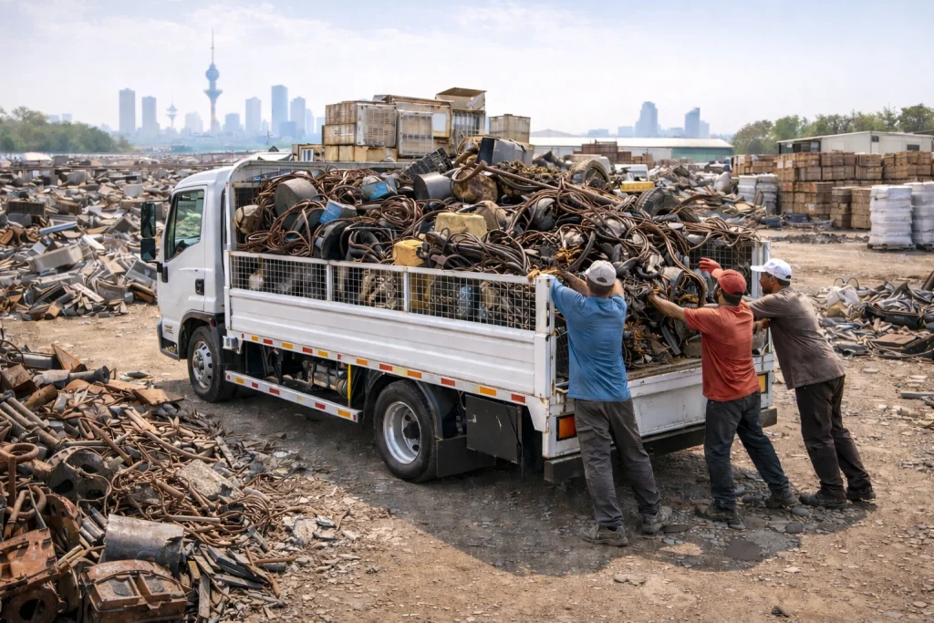 شراء السكراب و الخردة و مخلفات المزارع والمصانع و الشركات