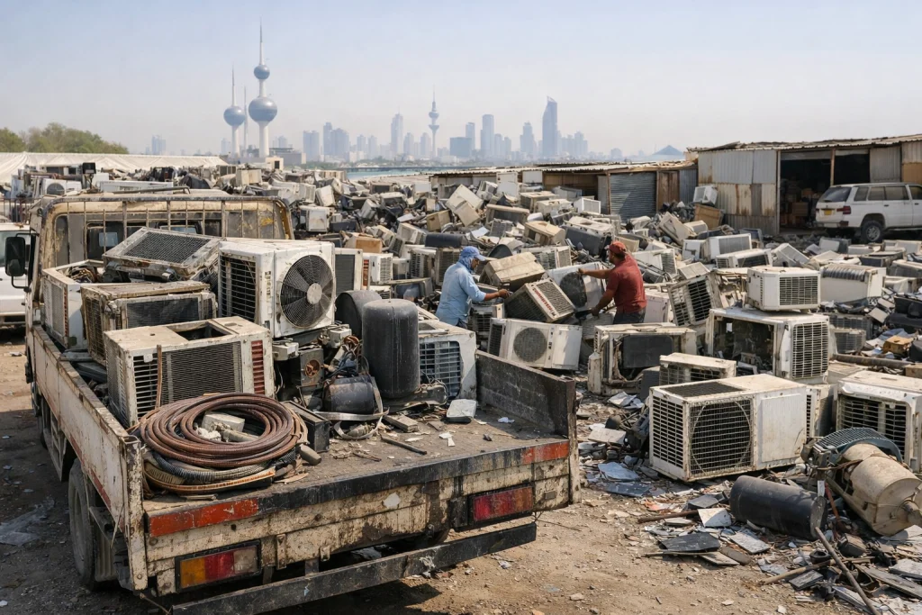 نشتري سكراب المكيفات